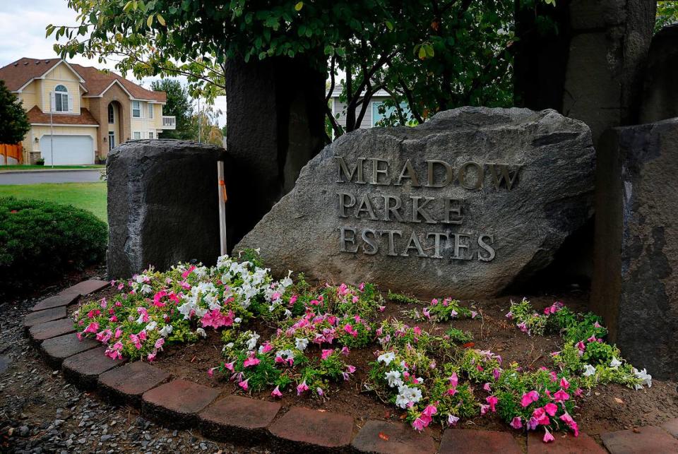 Meadow Parke Estates housing development is off Lorayne J Boulevard and Leslie Road in Richland in Benton County. Bob Brawdy/bbrawdy@tricityherald.com