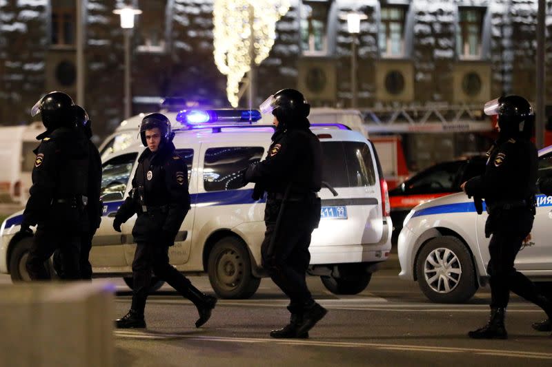 Shooting incident near the Federal Security Service (FSB) building in Moscow