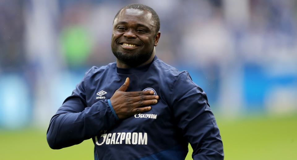 Gerald Asamoah vom FC Schalke 04 wird in einem Lied von Ikke Hüftgold besungen. (Bild: Getty Images)