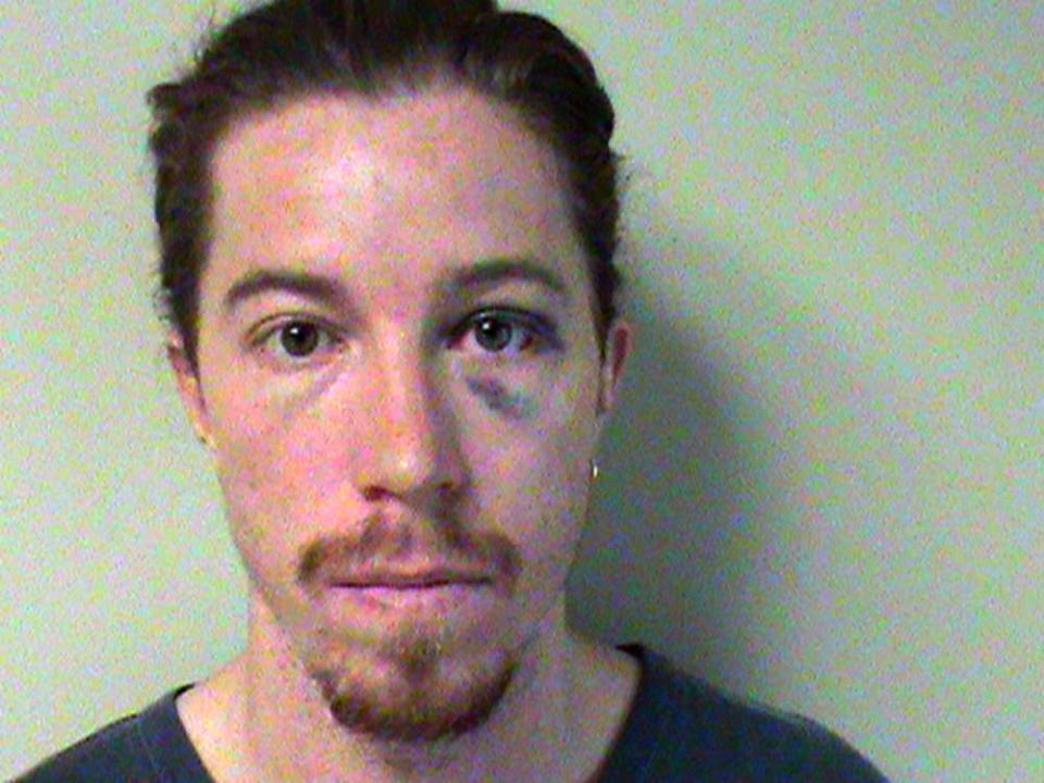 This photo provided by the Metropolitan Nashville Police Department shows Shaun White. A police report says the two-time Olympic gold medalist snowboarder was charged with vandalism after an employee at a Nashville hotel saw him break a phone there. He is charged with vandalism of $500 or less. (AP Photo/Metropolitan Nashville, Tenn., Police Dept.)