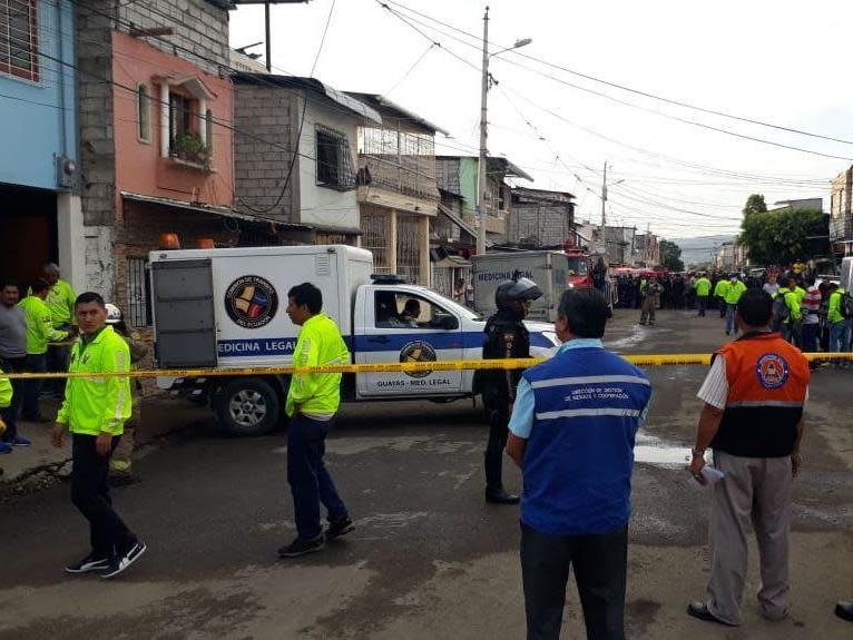 Ecuador fire: 17 die in rehab clinic blaze started by patients in attempt to escape