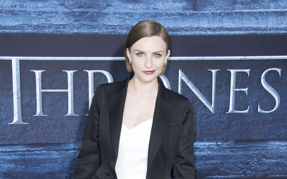 Actor Faye Marsay at the 2016 Season Premiere for "Game of Thrones"