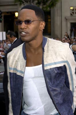 Jamie Foxx at the LA premiere of Columbia's Charlie's Angels: Full Throttle