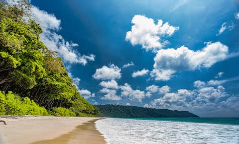 One of Havelock Island's stunning beaches - Credit: SHARAD MEDHAVI