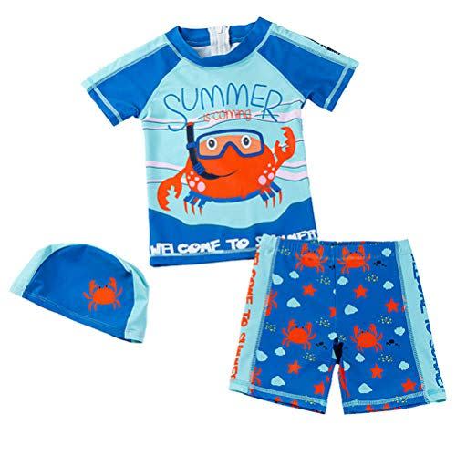 11) Tunoluker Two Pieces Swimsuit Crab Set