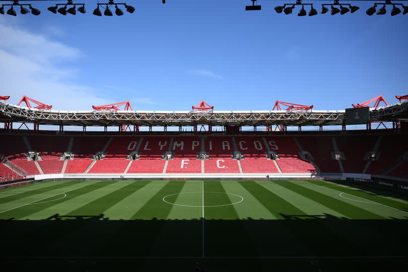 Aston Villa head to the Karaiskakis Stadium in two weeks