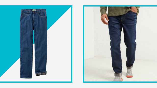 FULL BLUE Flannel Lined Carpenter Jeans - Runnings