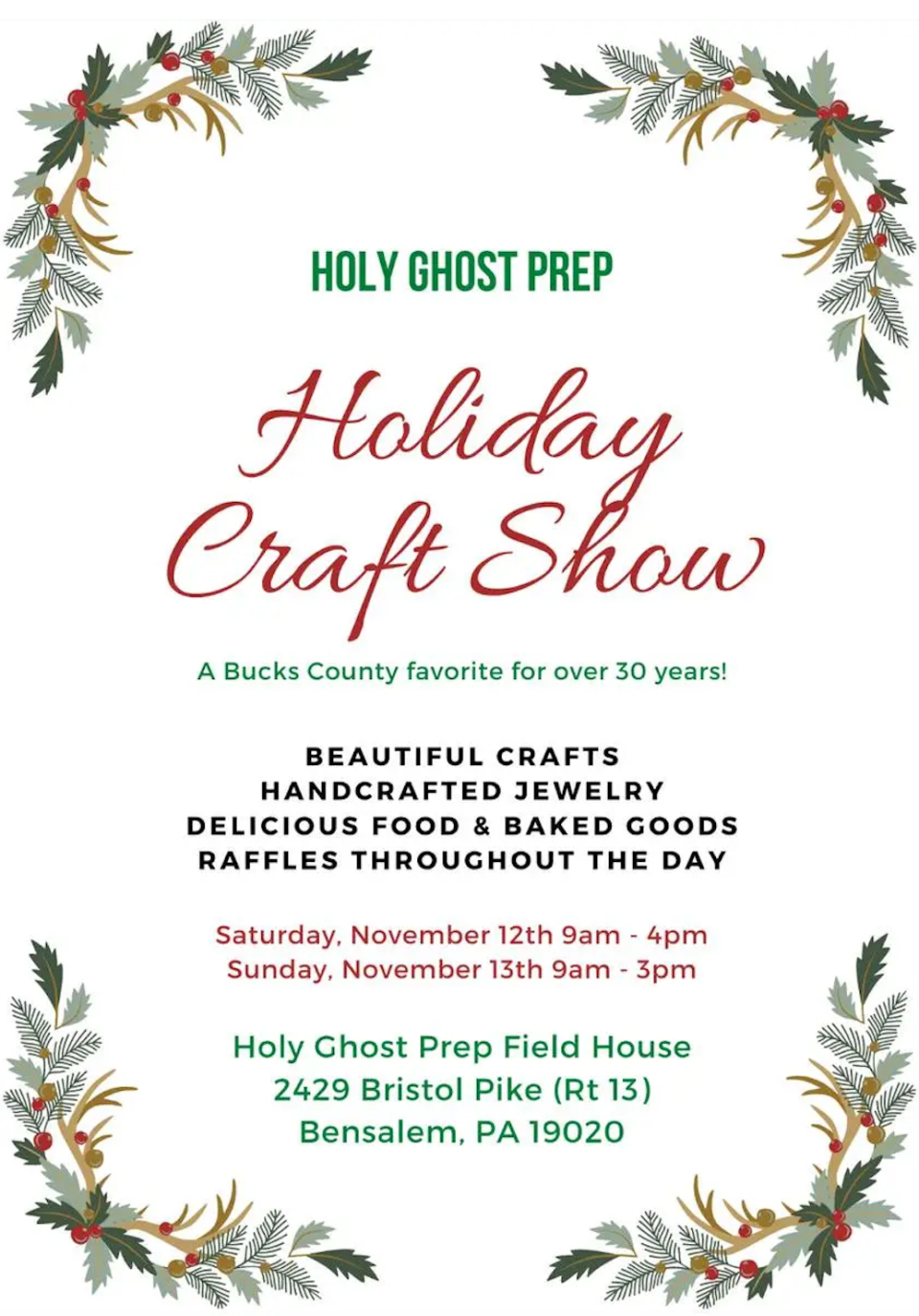 The HGP Mothers’ Guild runs one of the most successful craft shows in the area.
