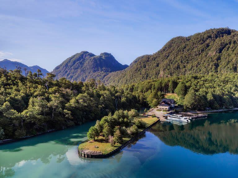 Puerto Blest, en la frontera con Chile