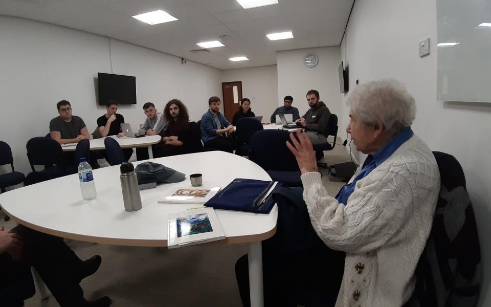 Ruth David’s last visit to the University of Leicester, November 2019 - University of Leicester