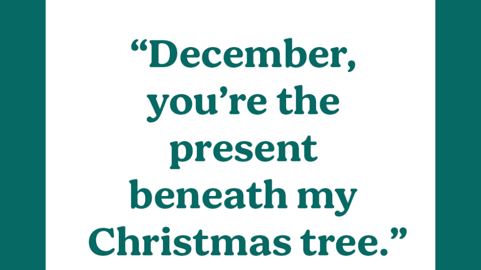 best december quotes