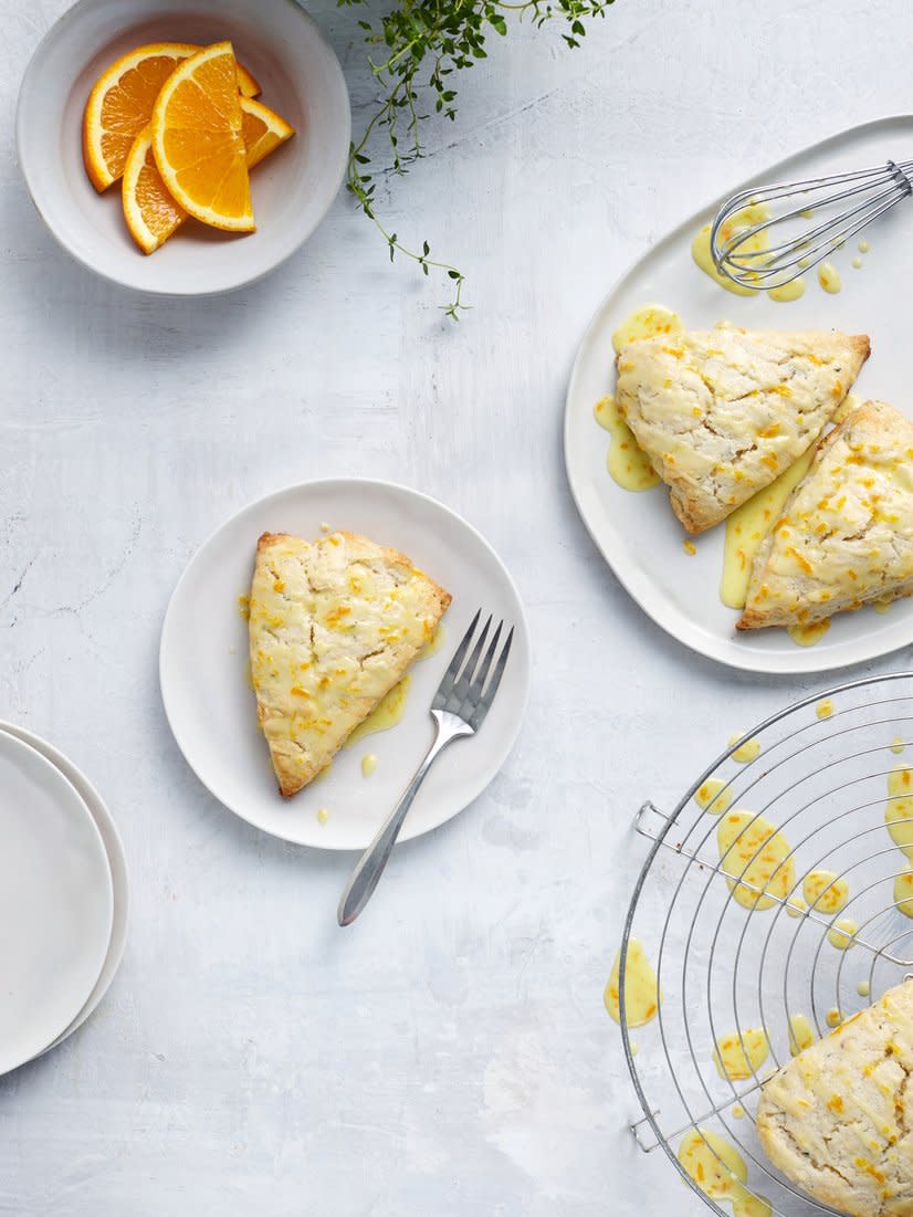 Orange Blossom-Thyme Scones