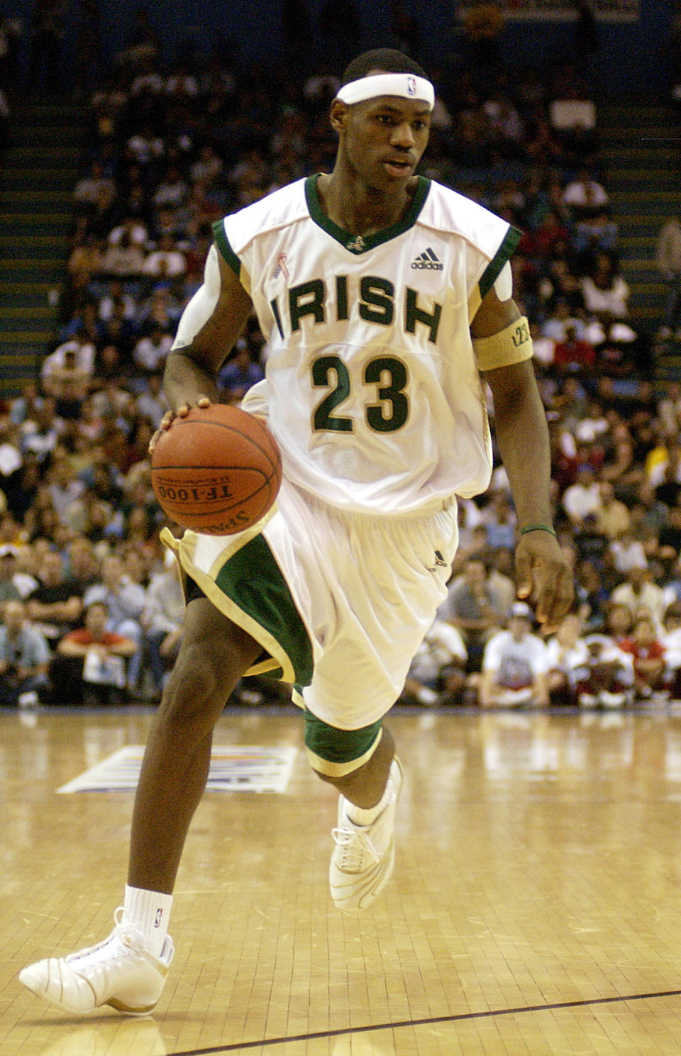 LeBron James was a high school phenom for&nbsp;St. Vincent-St. Mary and Sports Illustrated listed him as "The Chosen One". Many believed he was the next Michael Jordan.