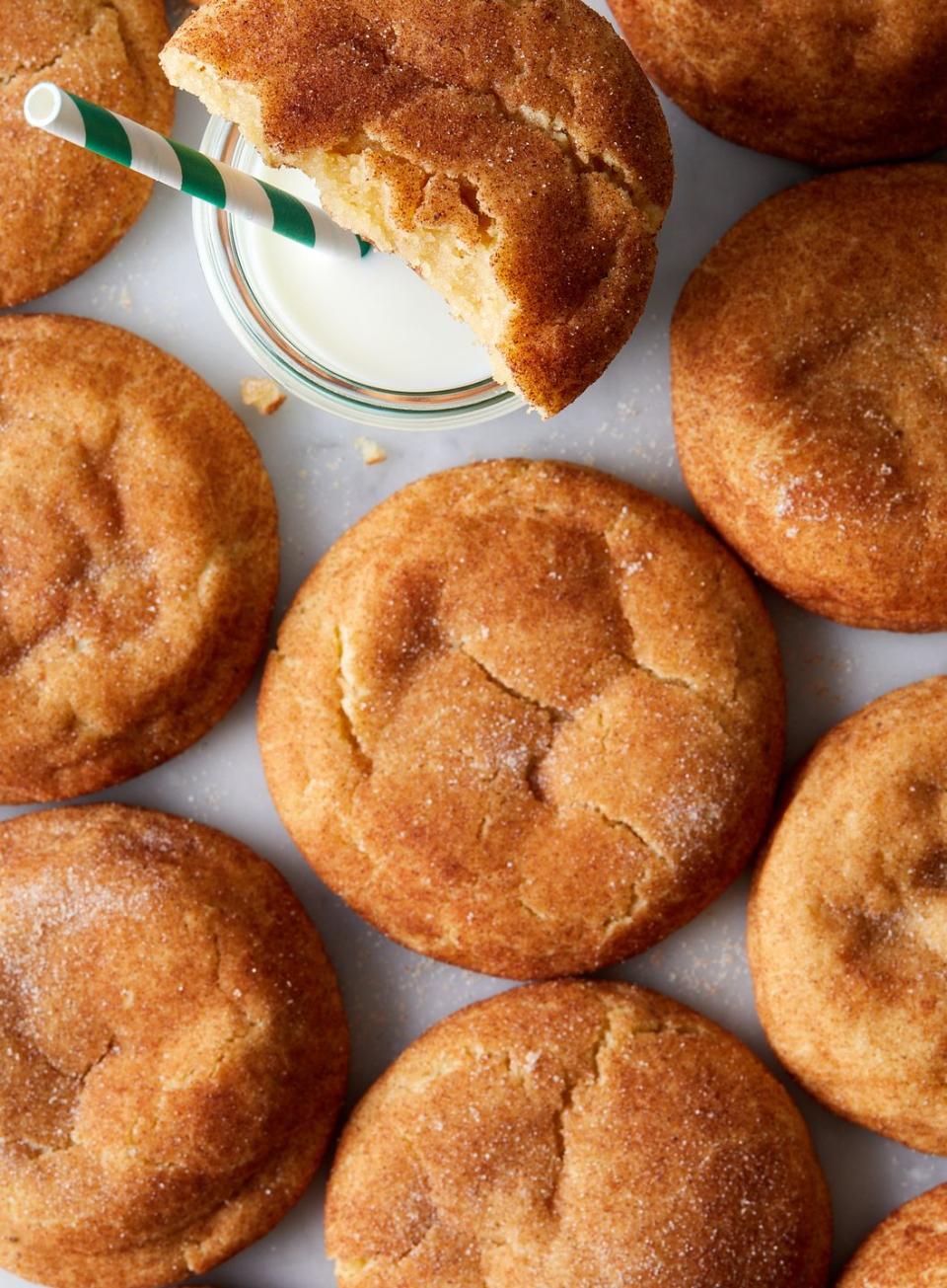 Brown Butter Snickerdoodle Cookies