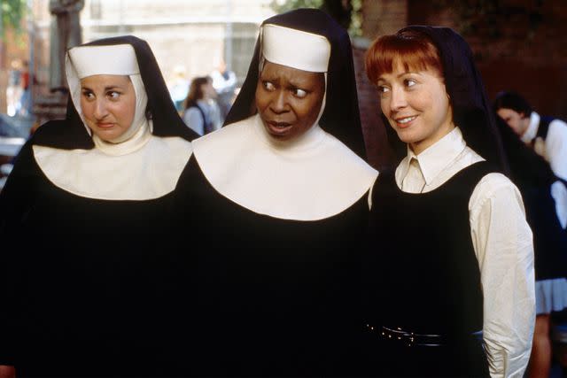 <p>ABC</p> Kathy Najimy, Whoopi Goldberg, and Wendy Makkena in 'Sister Act 2'