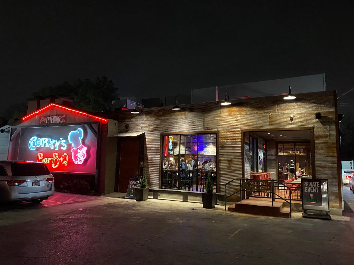 Corky's BBQ at 5259 Poplar Ave. in Memphis.