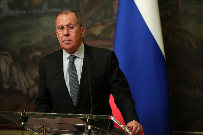 Russian Foreign Minister Lavrov and his German counterpart Maas meet in Moscow