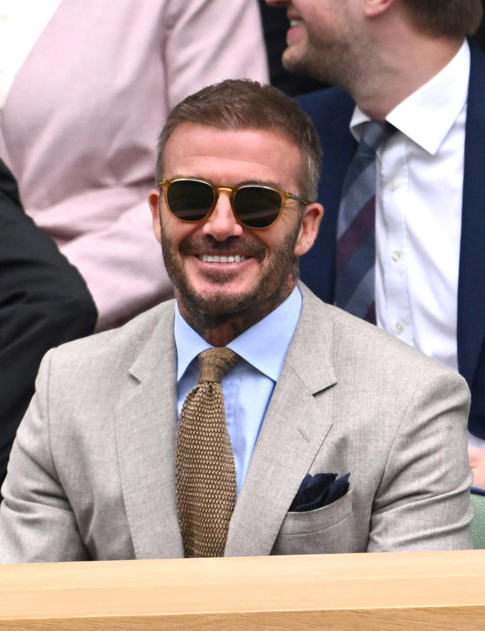 David Beckham à Wimbledon