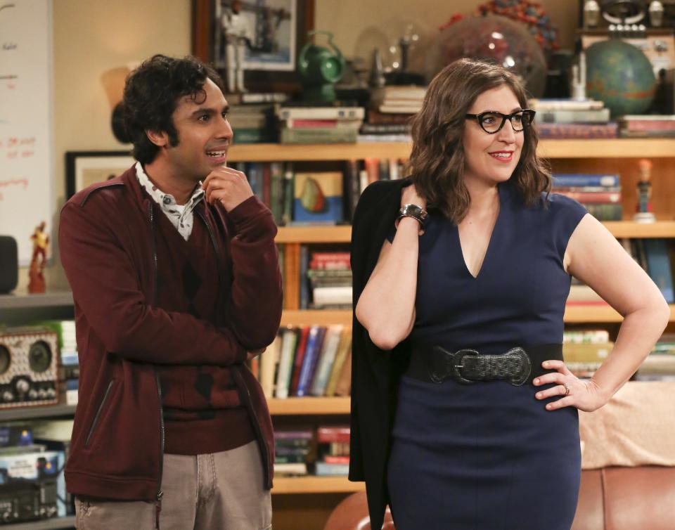 <h1 class="title">The-Big-Bang-Theory-Raj-Amy-Kunal-Nayyar-Mayim-Bialik-Amy-makeover-series-finale-season-12.jpg</h1><cite class="credit">Michael Yarish/Warner Bros. Entertainment</cite>