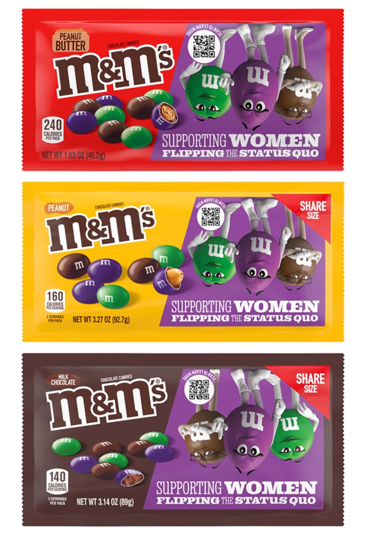 M&M's Chocolate Candies, Peanut Butter 1.63 Oz