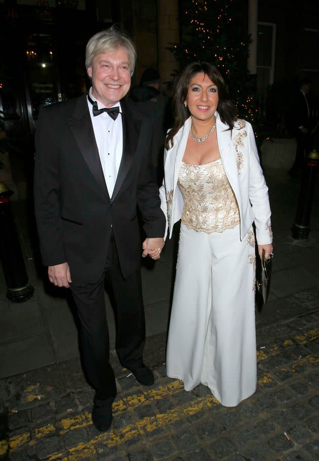 Eddie and Jane after they reunited in 2008 (Photo: Nikos Vinieratos/Shutterstock)