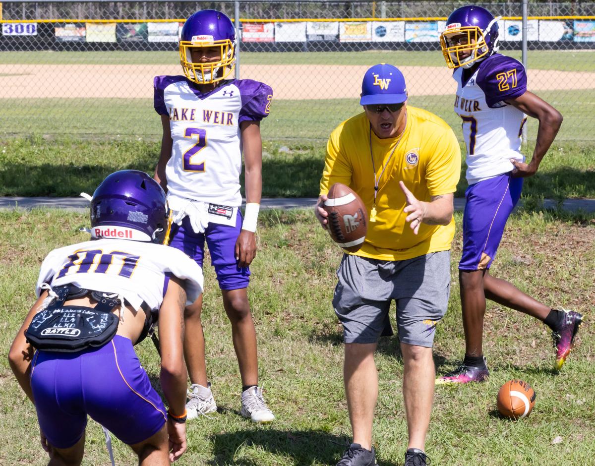 Spring football Lake Weir takes a step into new league, new promise