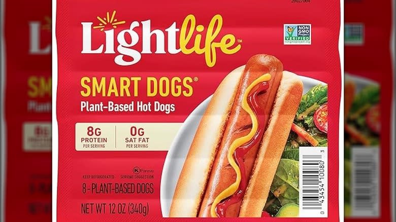 Lightlife Smart Dogs hot dogs