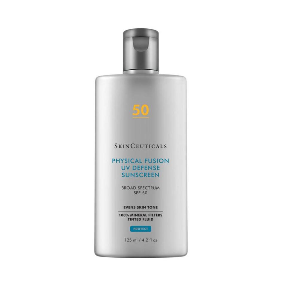 <p><a href="https://go.redirectingat.com?id=74968X1596630&url=https%3A%2F%2Fwww.dermstore.com%2Fskinceuticals-physical-fusion-uv-defense-spf50-sunscreen-various-sizes%2F12941160.html&sref=https%3A%2F%2Fwww.elle.com%2Fbeauty%2Fmakeup-skin-care%2Fg60319911%2Fbest-skinceuticals-products-review%2F" rel="nofollow noopener" target="_blank" data-ylk="slk:Shop Now;elm:context_link;itc:0;sec:content-canvas" class="link ">Shop Now</a></p><p>Physical Fusion UV Defense SPF 50</p><p>dermstore.com</p><p>$35.00</p><span class="copyright">Courtesy of the brand</span>