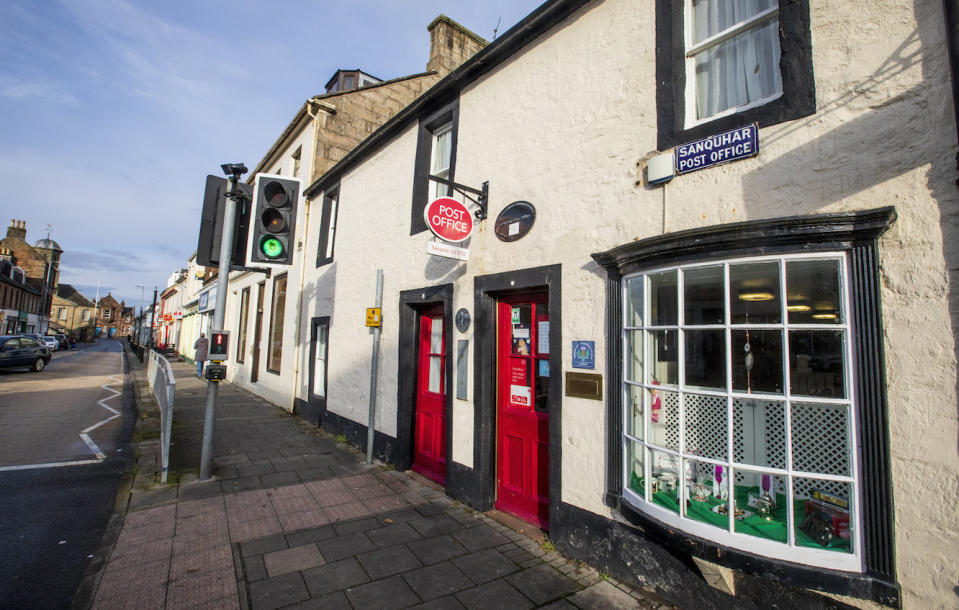 The Sanquhar post office in Dumfries and Galloway is the oldest in the world (Picture: SWNS)
