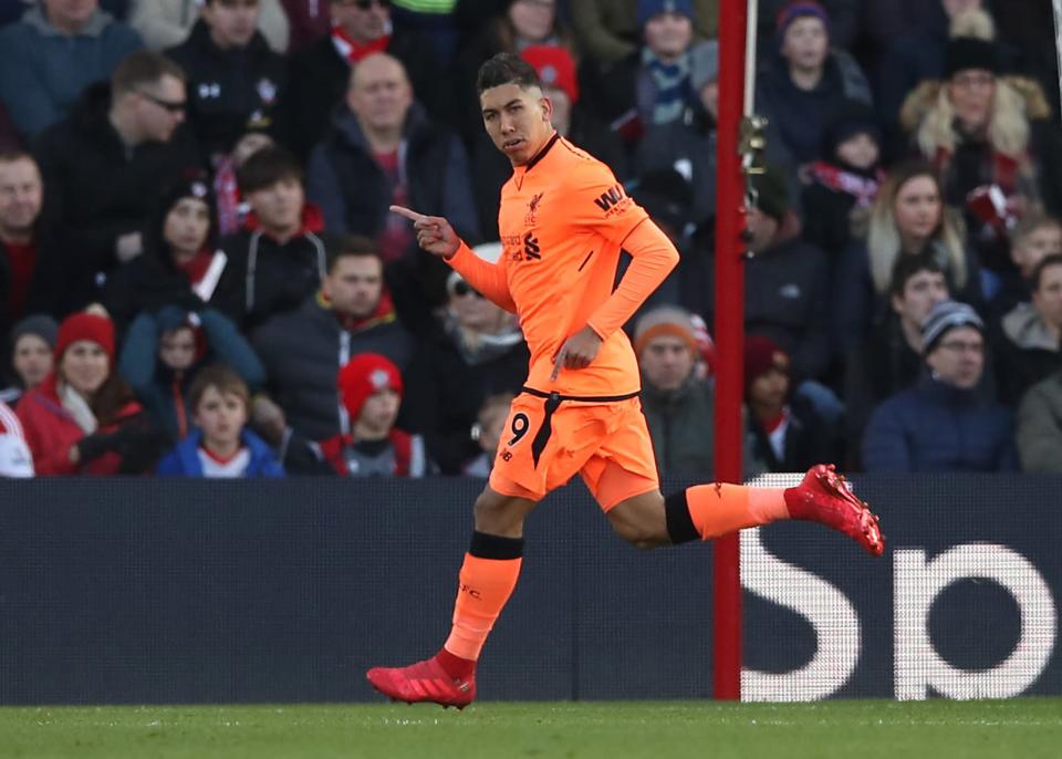 Roberto Firmino scored his 20th goal of the season and recorded another assist as Liverpool beat Southampton 2-0