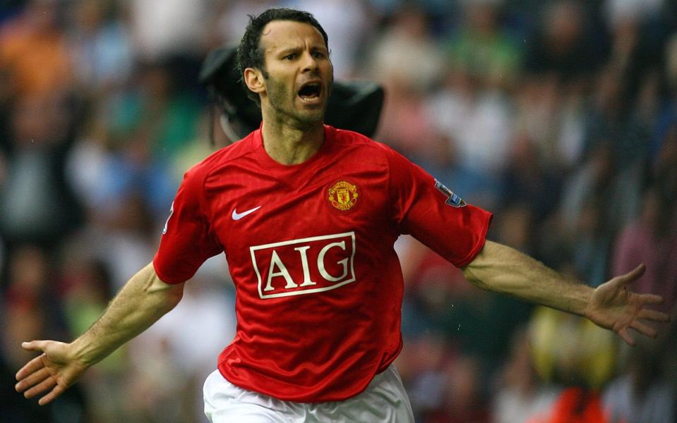 Ryan Giggs playing for Manchester United - AFP/Paul Ellis 