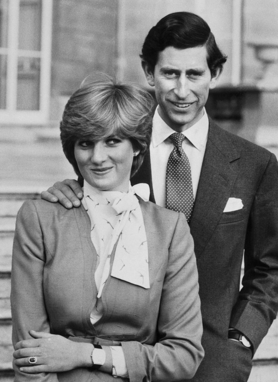 Take a Look Back at Prince Charles and Princess Diana's Engagement Photos