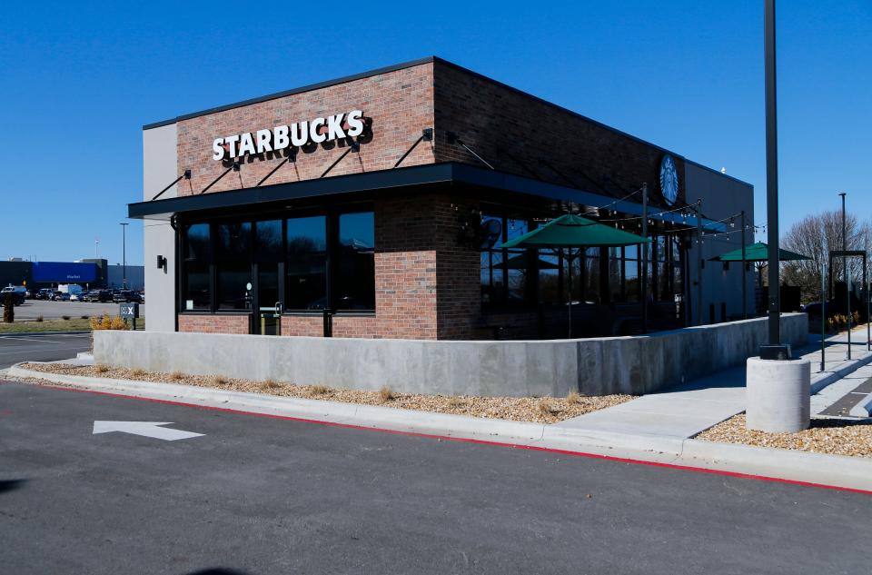 The new Starbucks Community Store located at 2817 N. Kansas Expressway on Friday, Feb. 17, 2023.