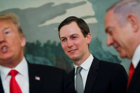 FILE PHOTO: U.S. President Trump meets with Israel's Prime Minister Netanyahu at the White House in Washington