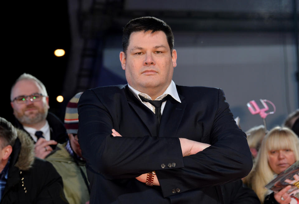 Mark Labbett attending the National Television Awards 2017 at the O2, London. (Photo by Matt Crossick/PA Images via Getty Images)