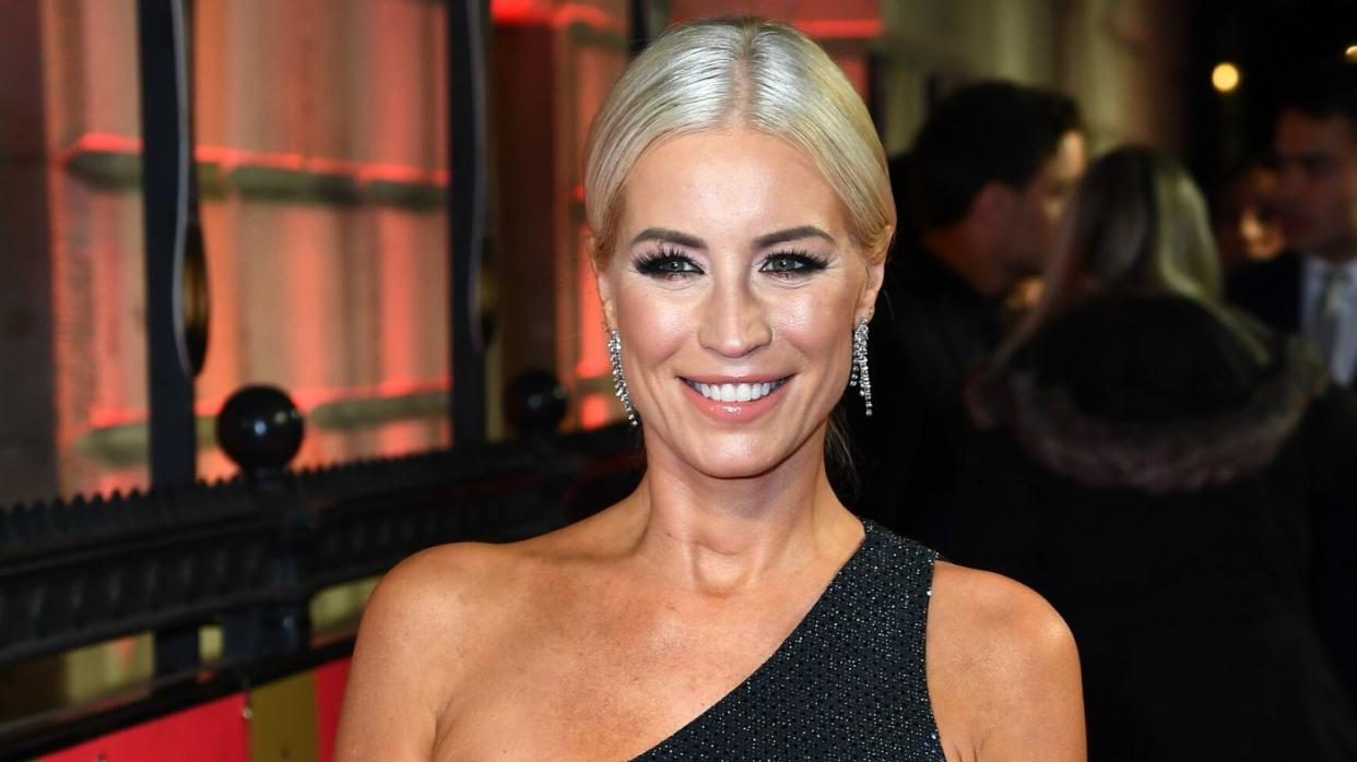 Denise Van Outen caused a major security blunder when she posted a photo of her celebrating NYE back in 2018 (Getty)