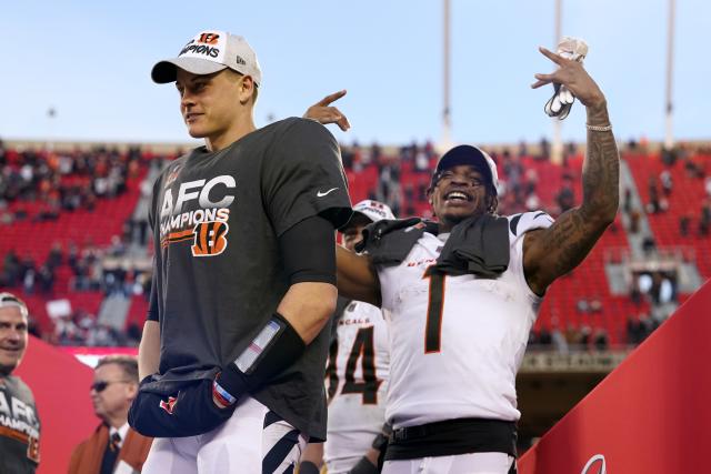 Cincinnati Bengals Joe Burrow, Ja'Marr Chase Named to All-AFC Team