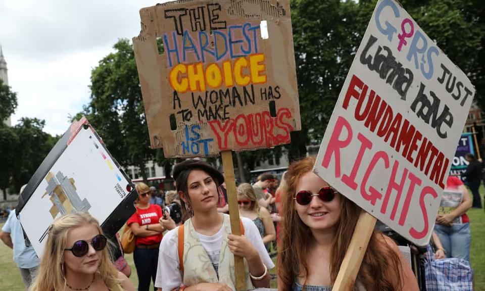 Around 700 women a year travel to England for the procedure [Photo: Reuters)