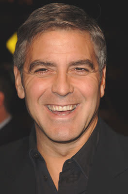 George Clooney at the Hollywood premiere of Warner Bros. The Good German