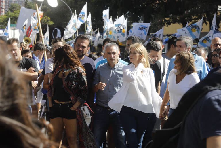 La Cámpora junto a otras organizaciones marchan hacia Plaza de Mayo por el Día de la Memoria por la verdad y la justicia