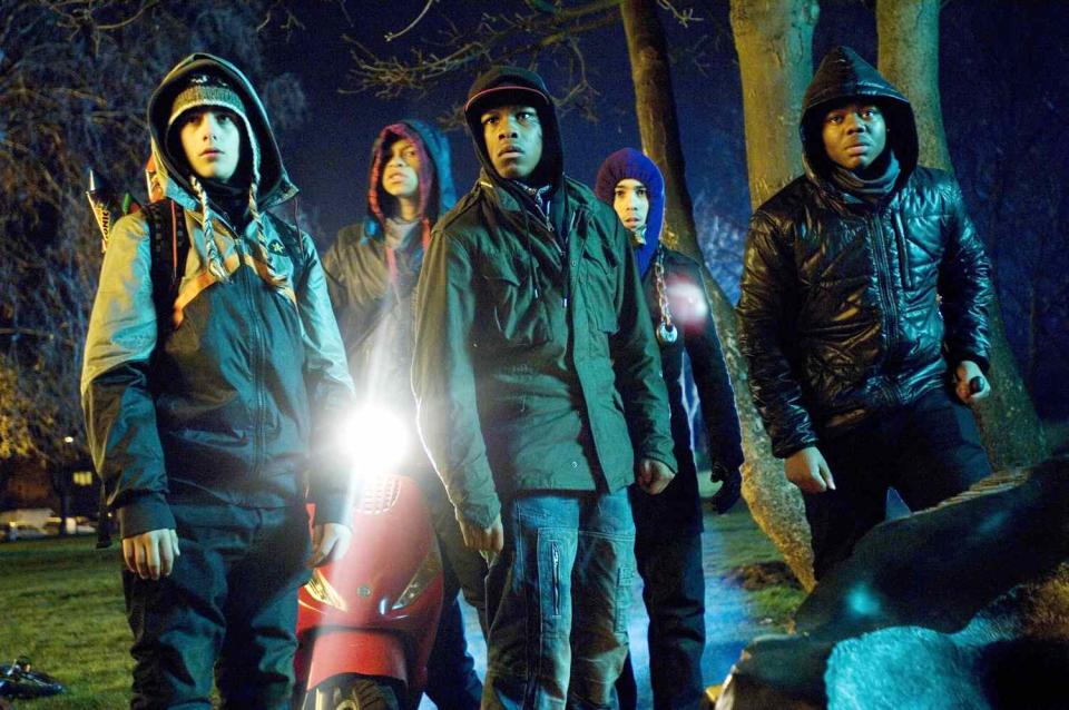 Alex Esmail and John Boyega in 'Attack the Block'