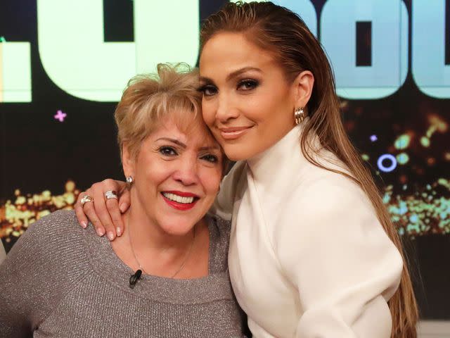 <p>Lou Rocco/Disney General Entertainment Content/Getty </p> Jennifer Lopez and her mom Guadalupe Rodriguez on 'The View' on December 12, 2018.