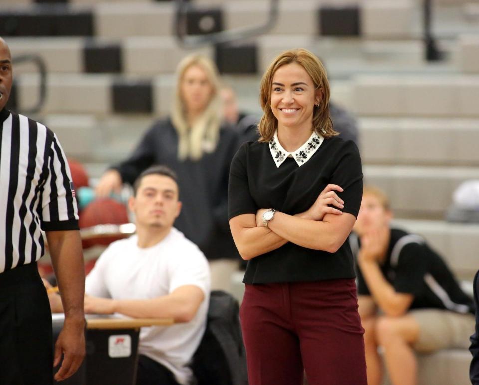 Adelphi women's basketball head coach Missy Traversi has been hired to replace retiring Dave Magarity at Army.