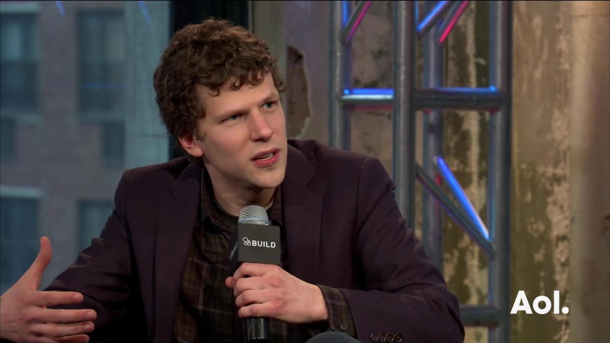 Jesse Eisenberg on Ben Affleck and Henry Cavill