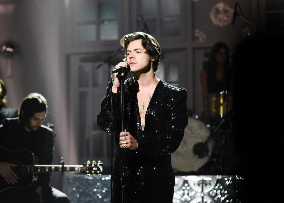 Fans are freaking out after getting a sneak peek into Harry Styles' upcoming album artwork. (Photo: Getty Images)