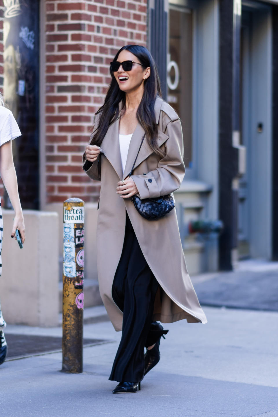 NEW YORK, NEW YORK - OCTOBER 13: Olivia Munn is seen in Tribeca on October 13, 2023 in New York City. (Photo by Gotham/GC Images)