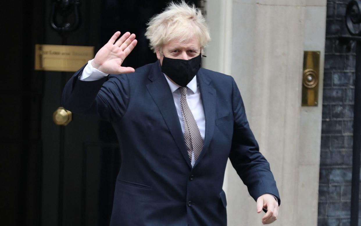 Prime Minister Boris Johnson had attempted to head off a rebellion by up to 100 backbenchers by promising a review of the tiers in mid-December - PA