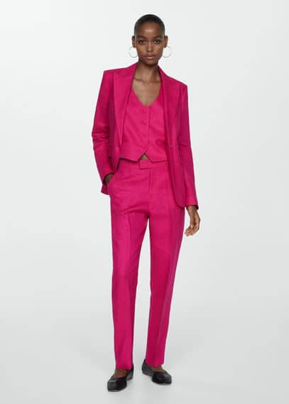 <p><a href="https://go.redirectingat.com?id=74968X1596630&url=https%3A%2F%2Fshop.mango.com%2Fus%2Fwomen%2Fpants-straight%2F100-linen-suit-trousers_67097111.html&sref=https%3A%2F%2Fwww.townandcountrymag.com%2Fstyle%2Ffashion-trends%2Fg43365520%2Fbest-summer-pants-for-women%2F" rel="nofollow noopener" target="_blank" data-ylk="slk:Shop Now;elm:context_link;itc:0;sec:content-canvas" class="link ">Shop Now</a></p><p>100% linen suit trousers</p><p>mango.com</p><p>$89.99</p>