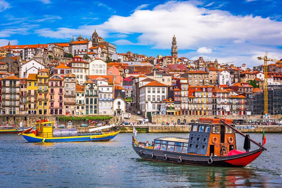 <p>Portugal's second city is 'the best bet for a bargain break in Western Europe', according to the Post Office, which found prices a third lower than in Lisbon. Its pretty old town comes without the crowds of the capital city, too.</p><p><a class="link " href="https://www.airbnb.co.uk/wishlists/412081063" rel="nofollow noopener" target="_blank" data-ylk="slk:Find Airbnbs in Porto;elm:context_link;itc:0;sec:content-canvas">Find Airbnbs in Porto</a></p>