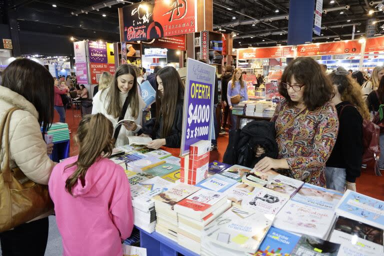 La Feria del Libro es entre el jueves 25 de abril y el lunes 13 de mayo en La Rural